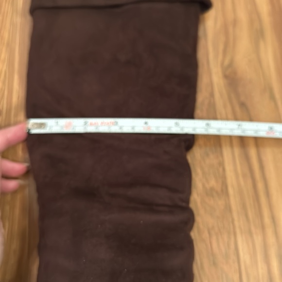 Apostrophe Brown Faux suede boots size 7 - Picture 10 of 13